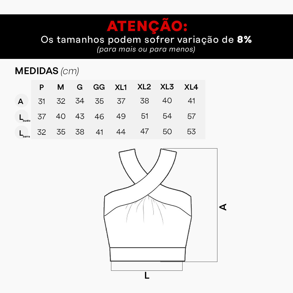 Abadá Alça Larga Transpassada