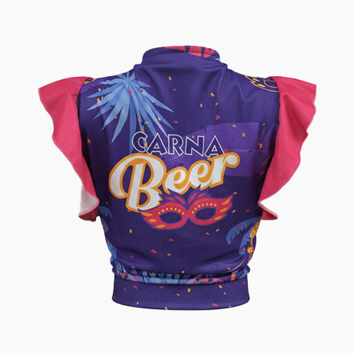 Abadá Com Babado e Decote