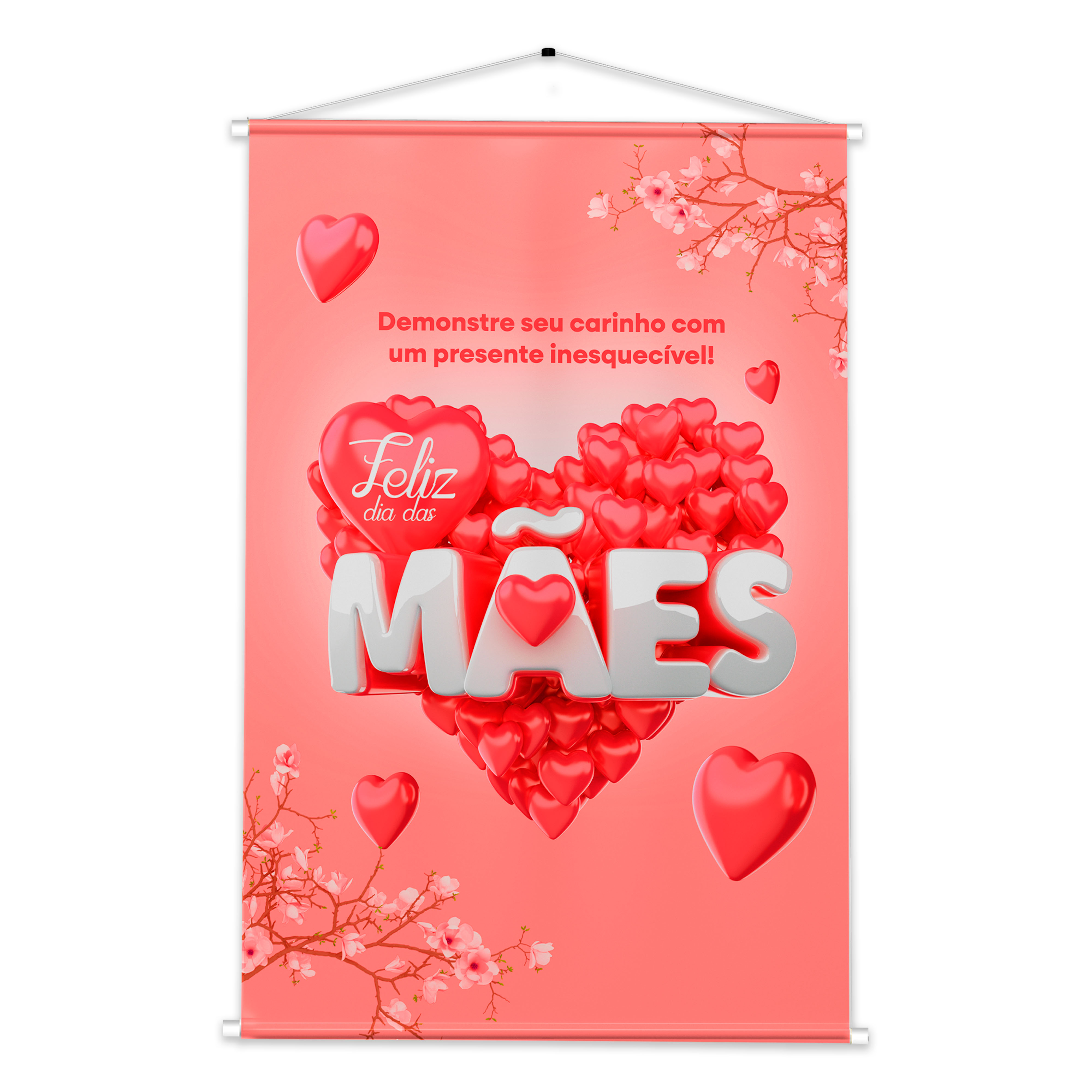 Banner Dia Das Mães Arte Pronta 60x90cm