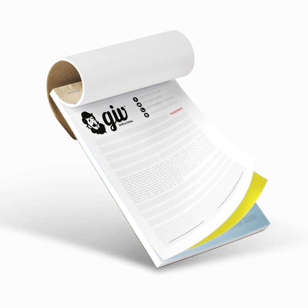 Talão de Pedido Personalizado