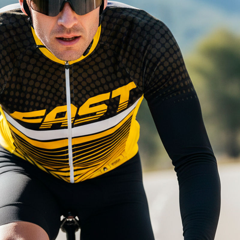 Camisa de Ciclismo Fast Manga Longa