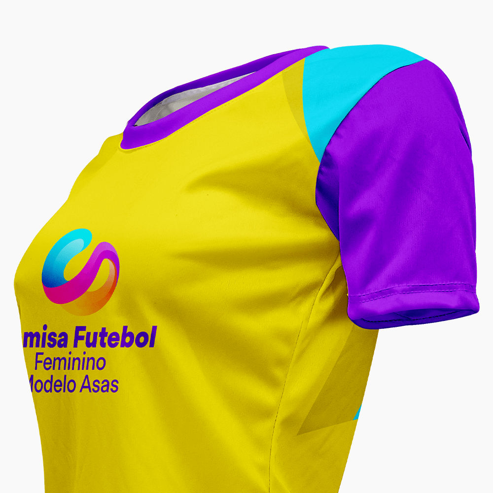 Camisa Futebol Feminina Asas