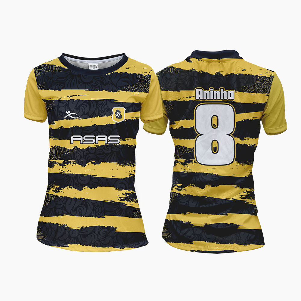 Camisa Futebol Feminina Asas