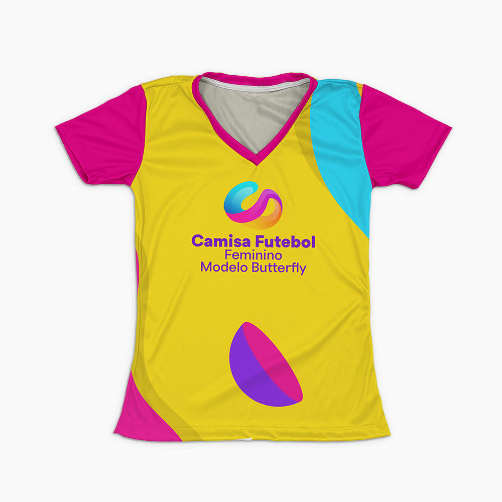 Camisa Futebol Feminina Butterfly
