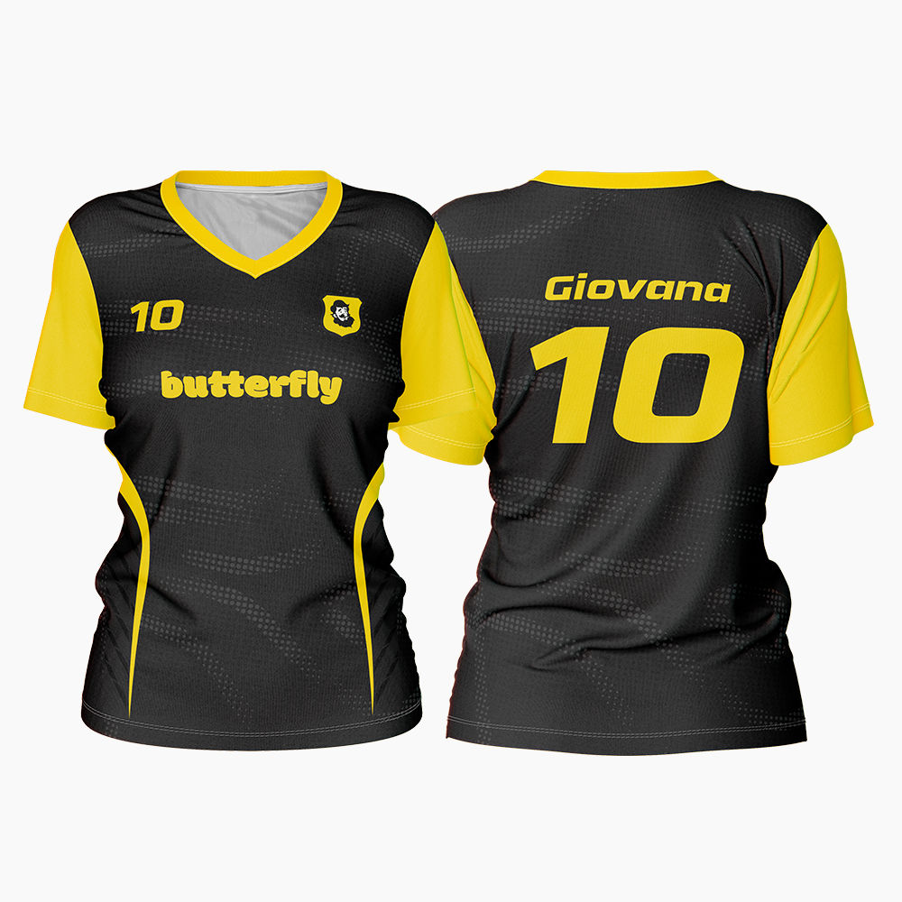 Camisa Futebol Feminina Butterfly
