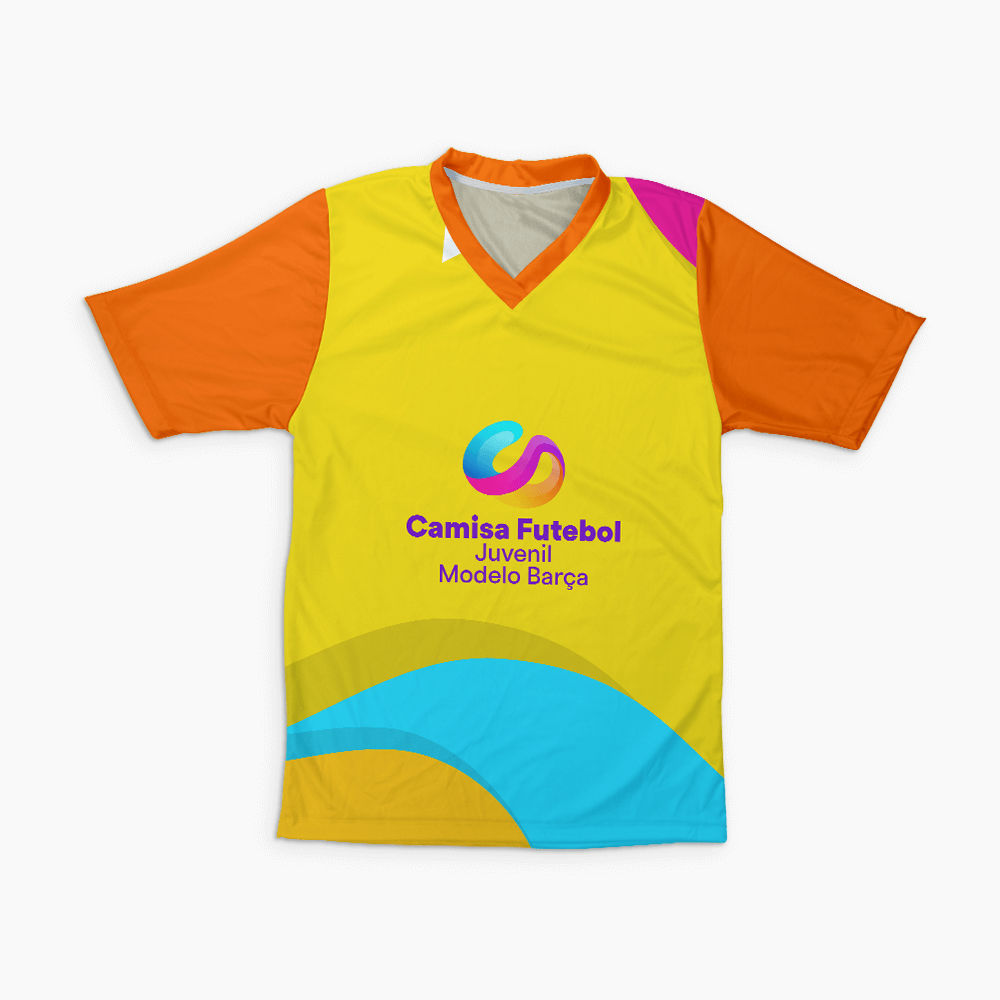 Camisa Futebol Juvenil Barça