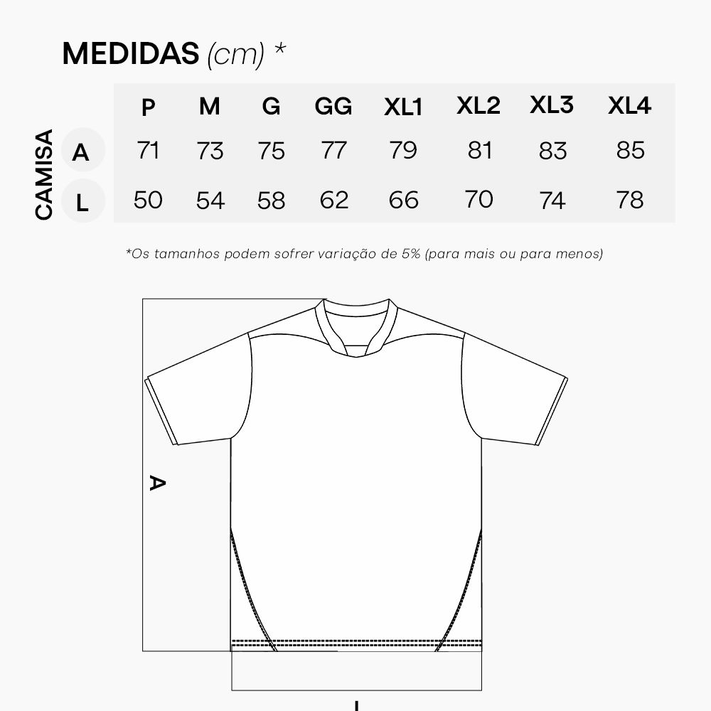 Camisa Futebol Presas