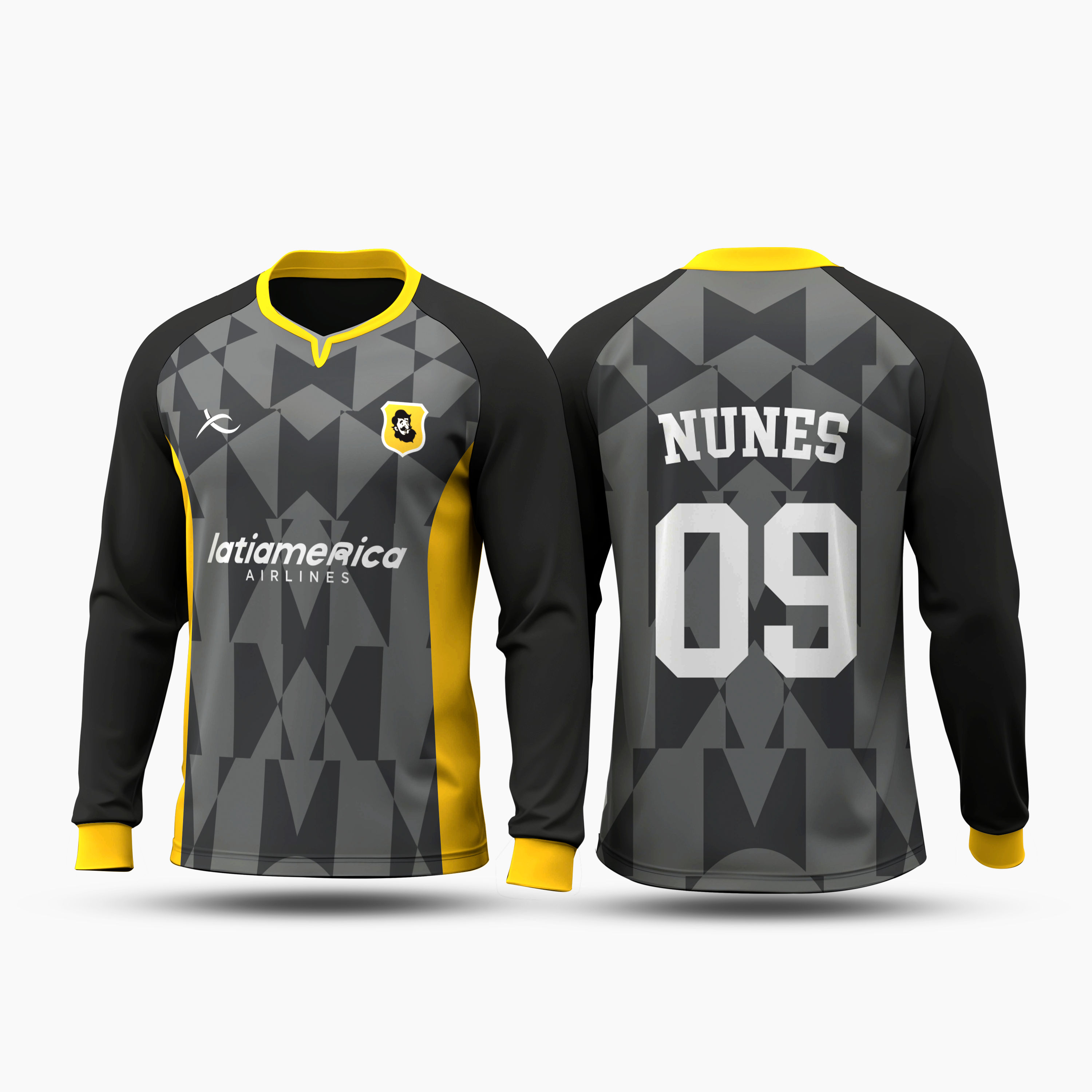 Camisa Futebol York Manga Longa