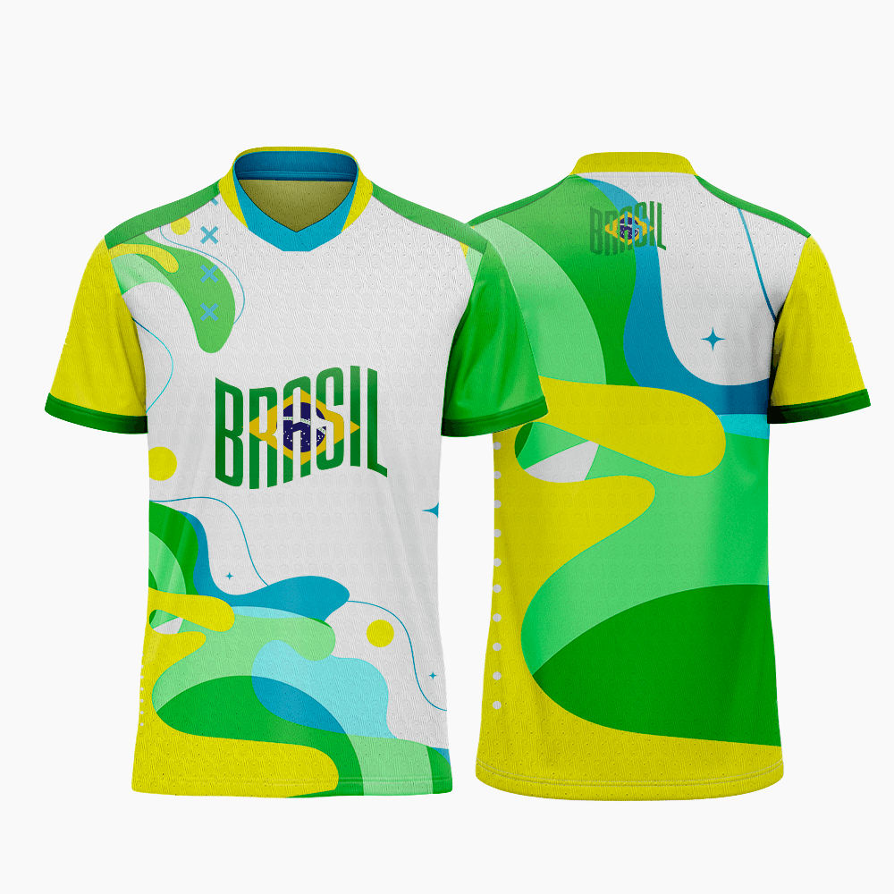 Camisa Brasil Personalizada