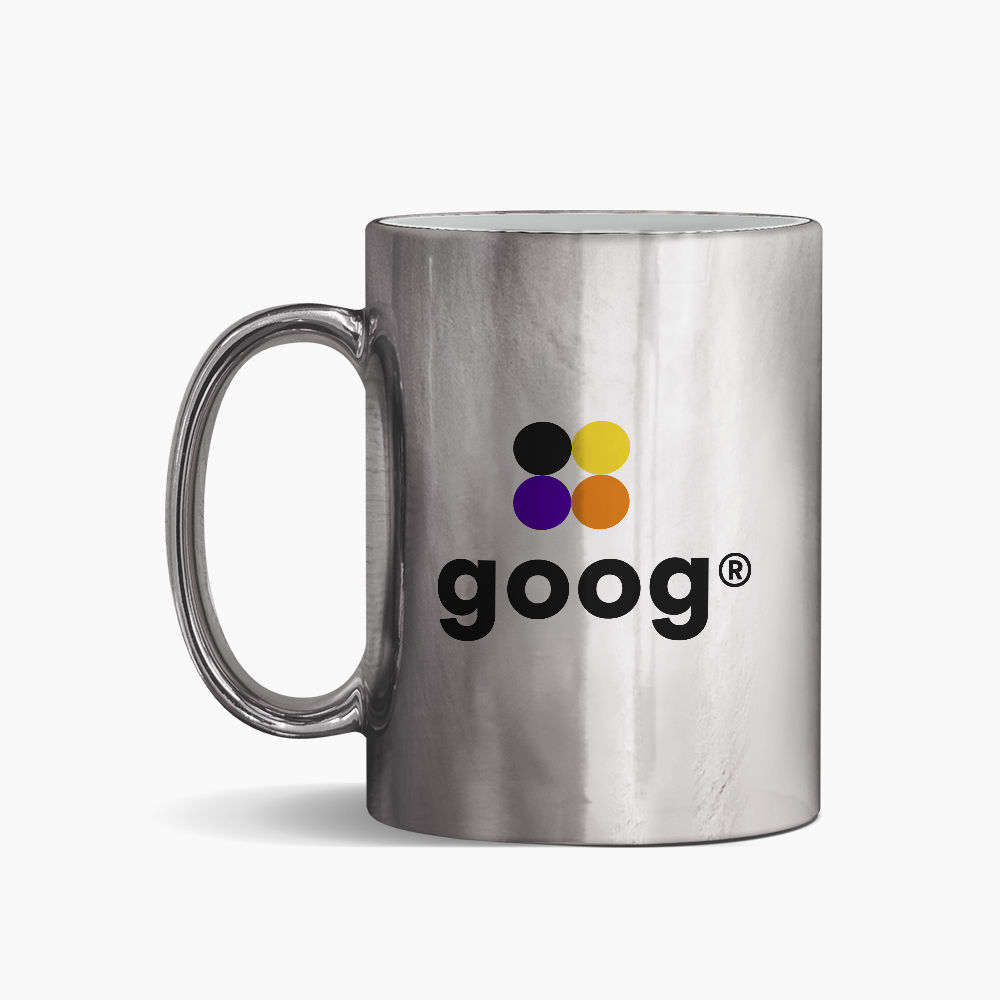 Caneca Cromada Prateado