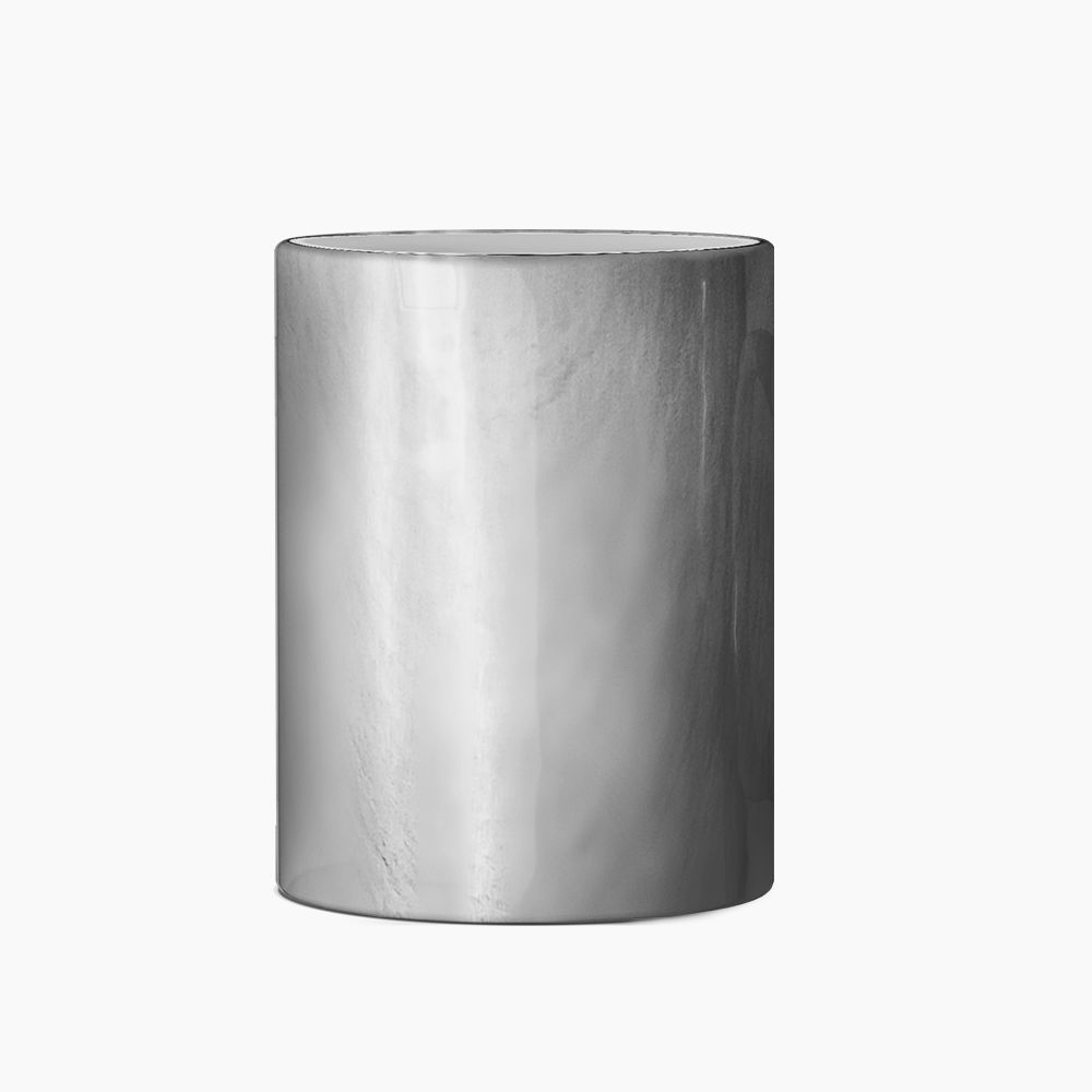 Caneca Cromada Prateado