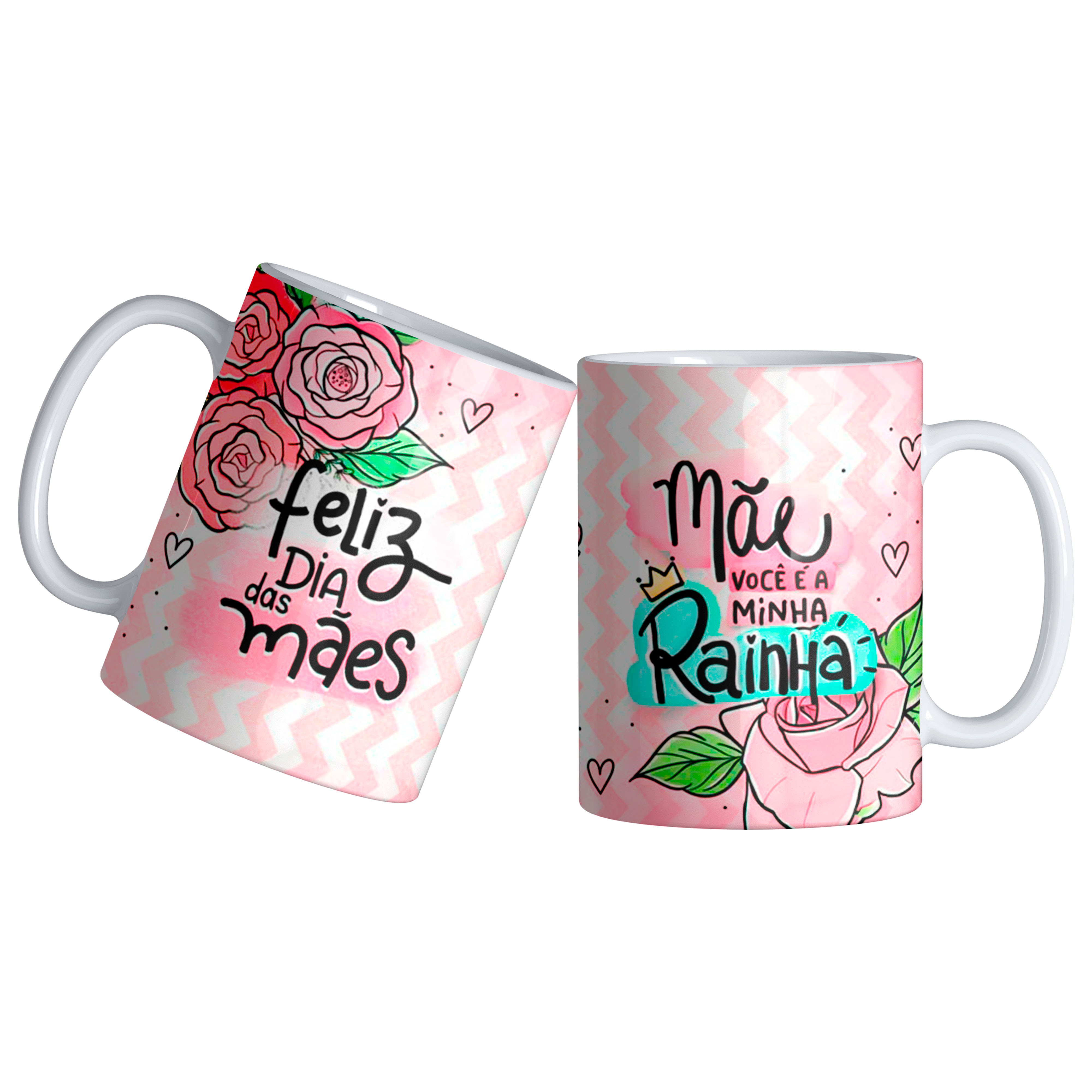 Canecas Dia Das Mães Porcelana Arte Pronta