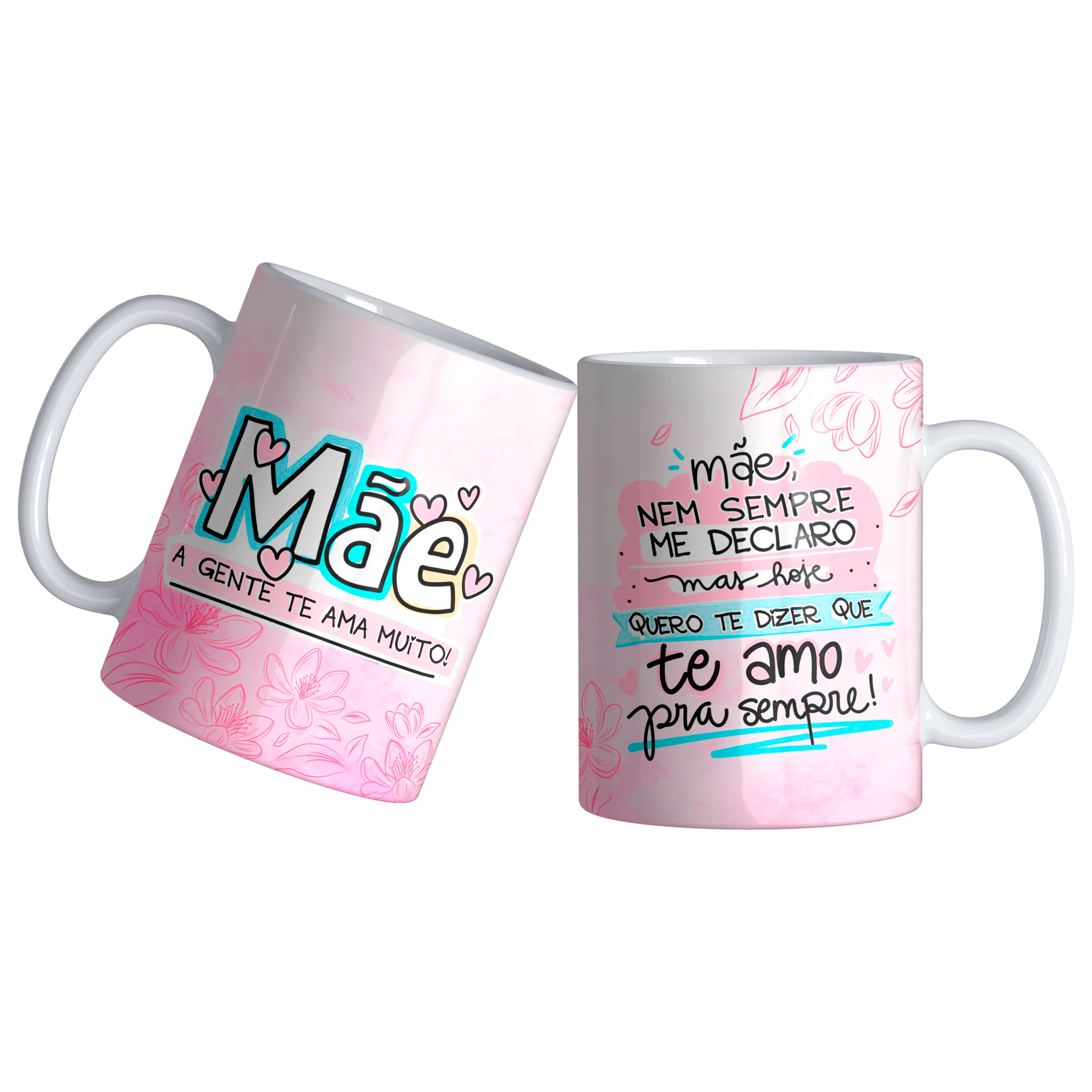 Canecas Dia Das Mães Porcelana Arte Pronta