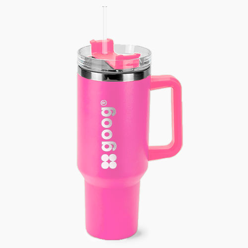 Copo Quencher Térmico 1000ml com Tampa e Canudo