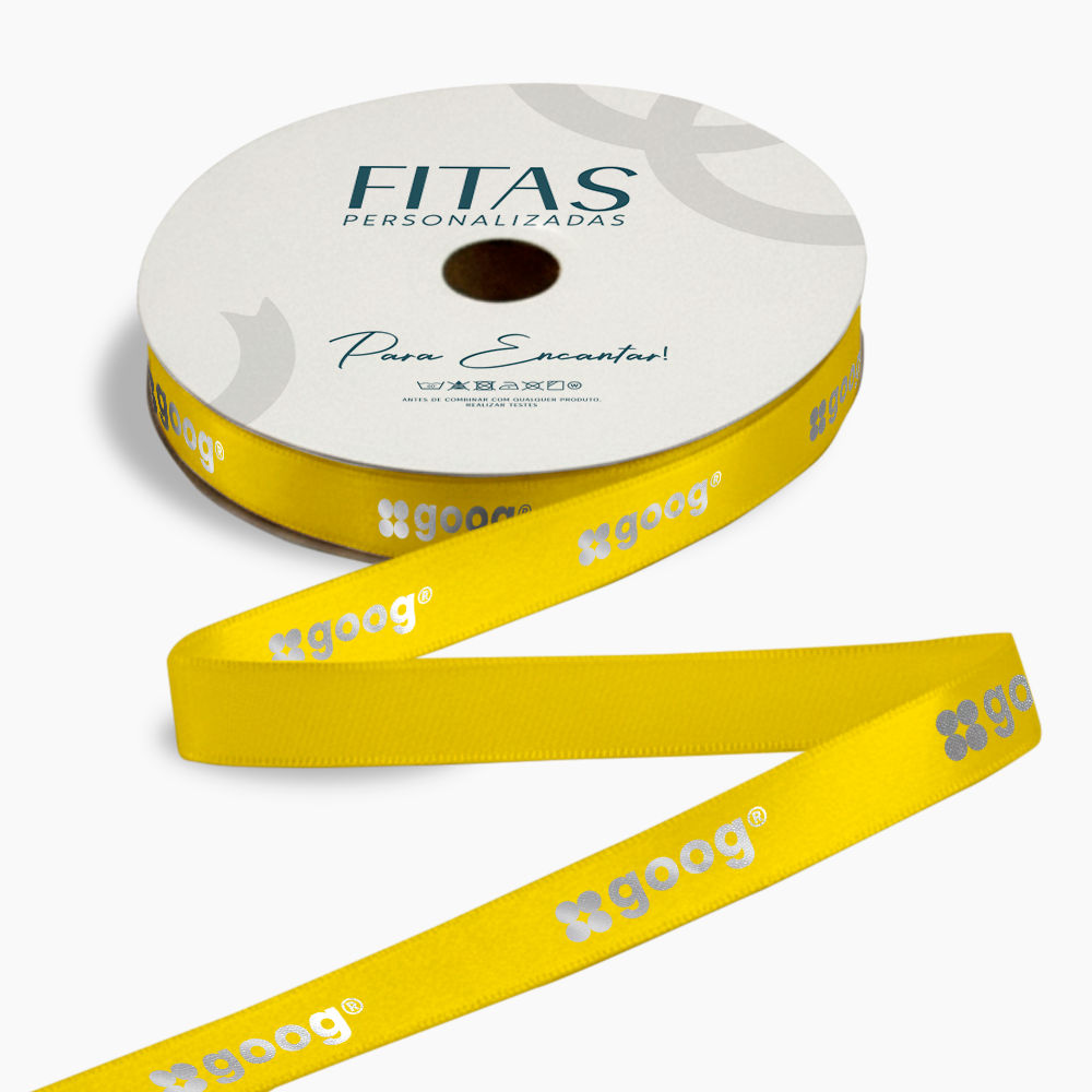 Fita de Cetim Personalizada