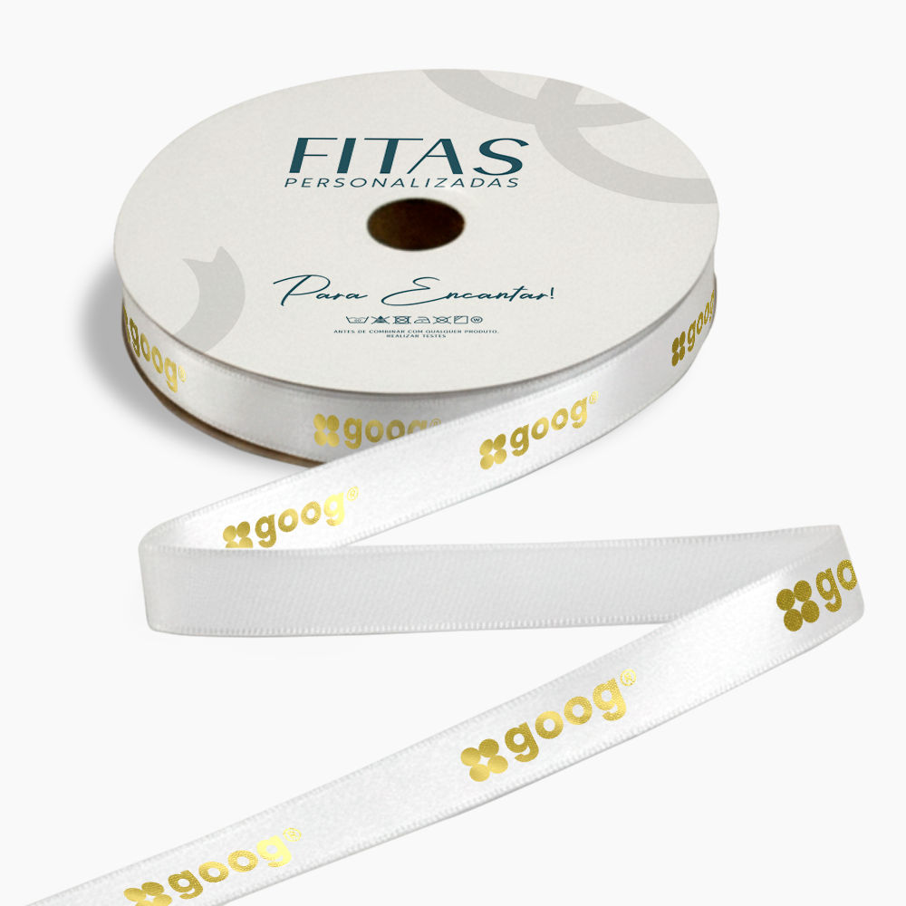 Fita de Cetim Personalizada
