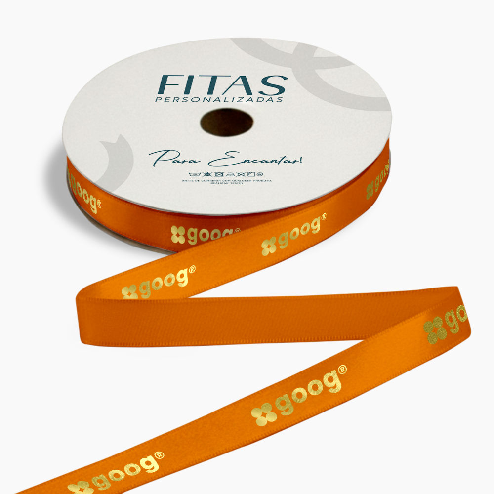 Fita de Cetim Personalizada