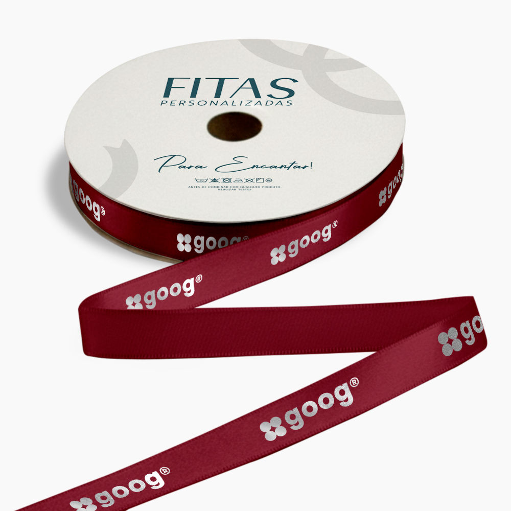 Fita de Cetim Personalizada