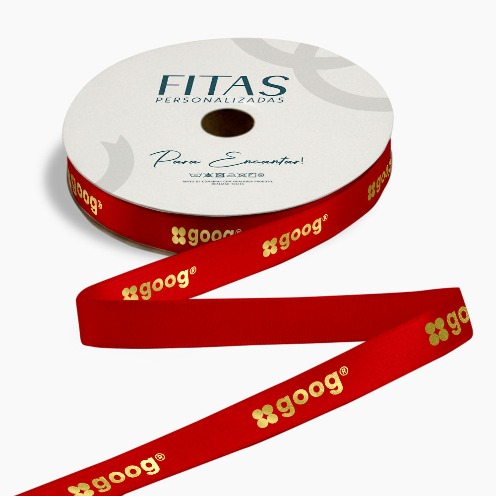 Fita de Cetim Personalizada