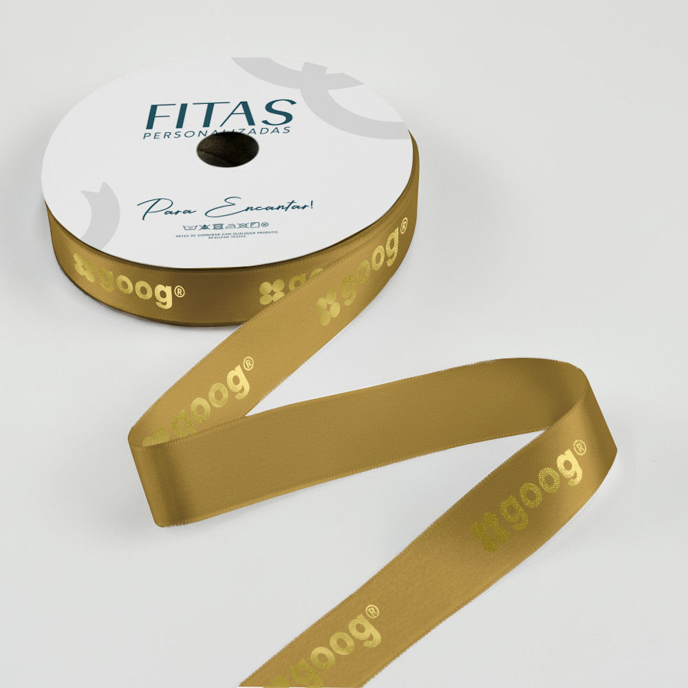 Fita de Cetim Personalizada