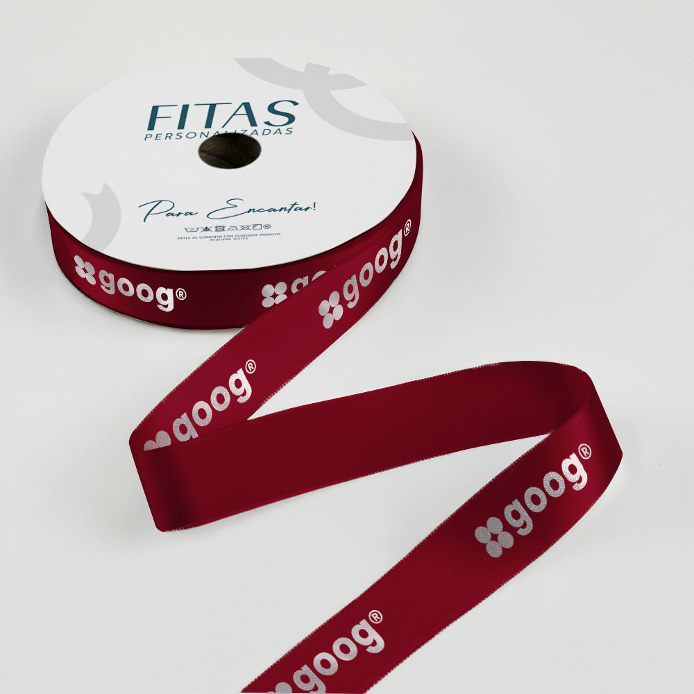 Fita de Cetim Personalizada