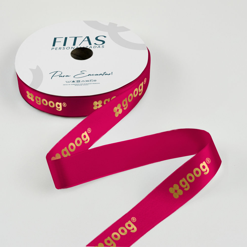 Fita de Cetim Personalizada