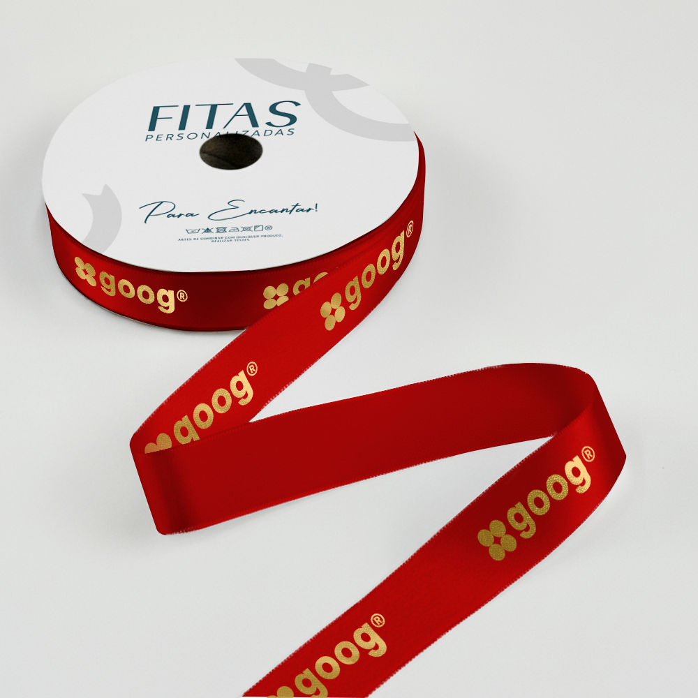 Fita de Cetim Personalizada