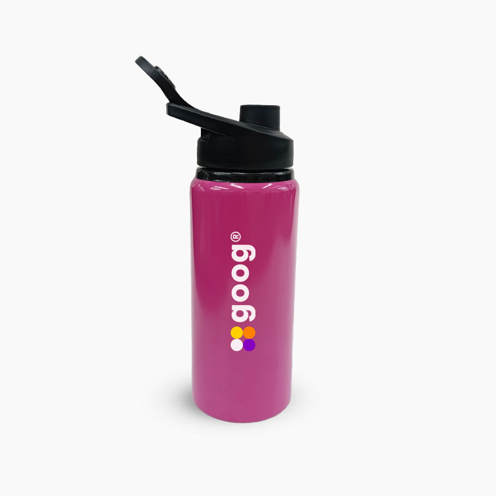 Garrafa Alumínio Sem Canudo 600ml