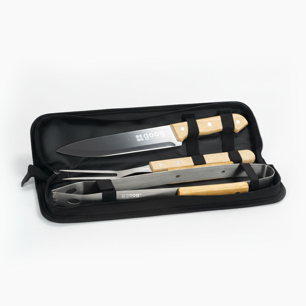 Kit Churrasco Personalizado - 3 Peças