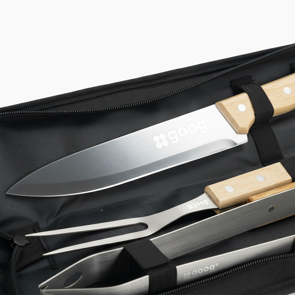 Kit Churrasco Personalizado - 3 Peças