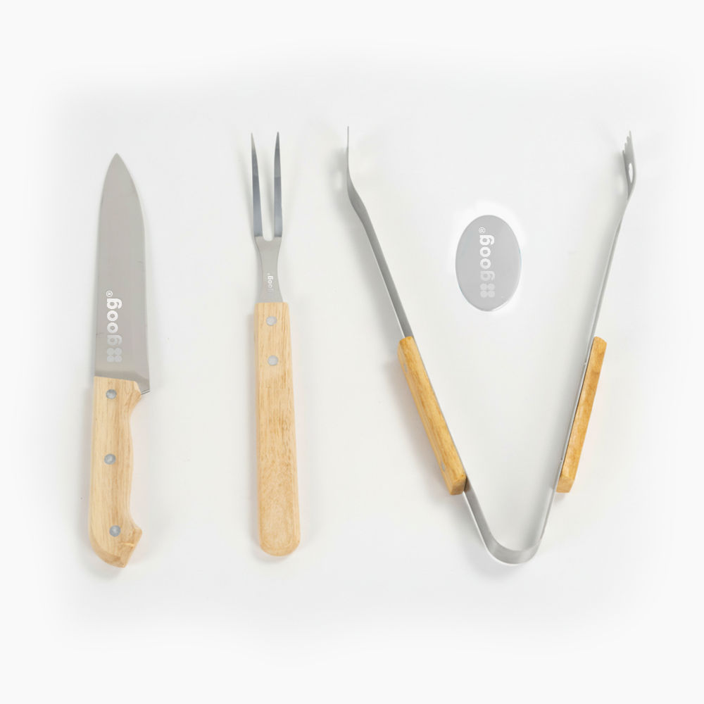 Kit Churrasco Personalizado - 3 Peças