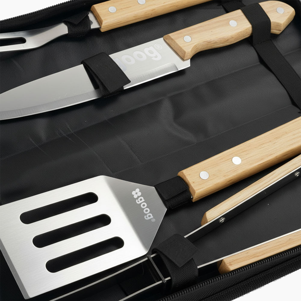 Kit Churrasco Personalizado - 4 Peças