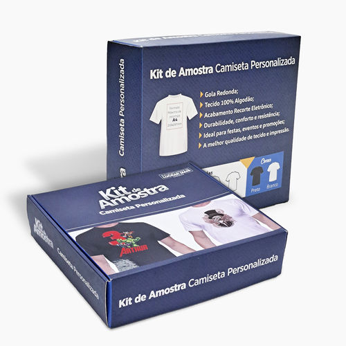 Kit de Amostra Camisetas