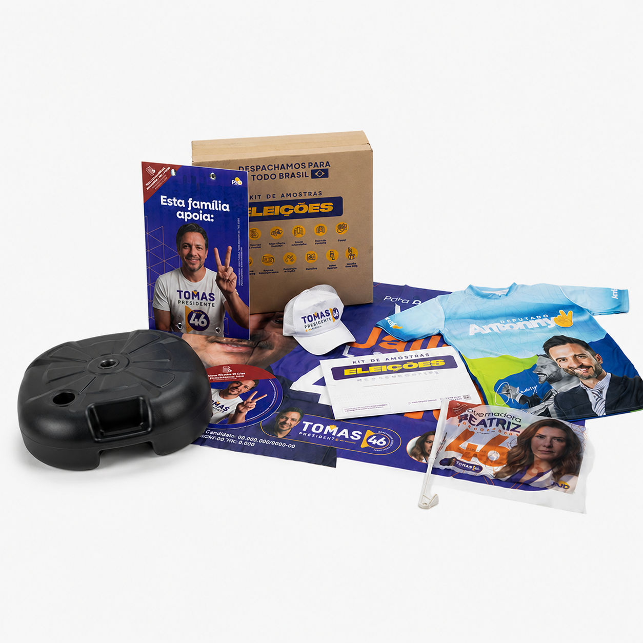 Kit de Amostra Eleições Presidenciais 2026 Premium