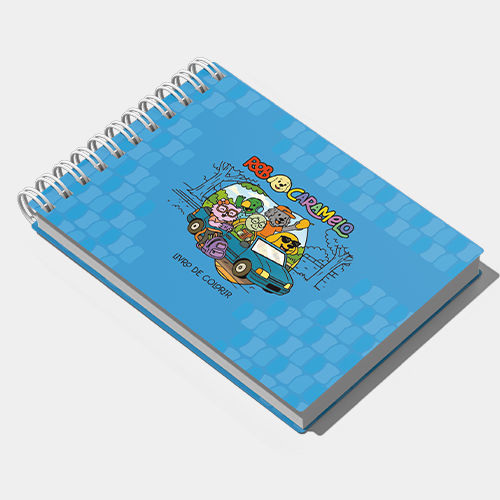 Livro de Colorir Rob Caramelo Azul