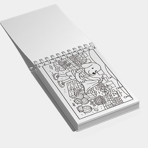 Livro de Colorir Rob Caramelo Azul