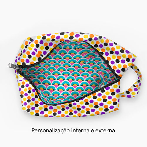 Necessaire Personalizado com Forro
