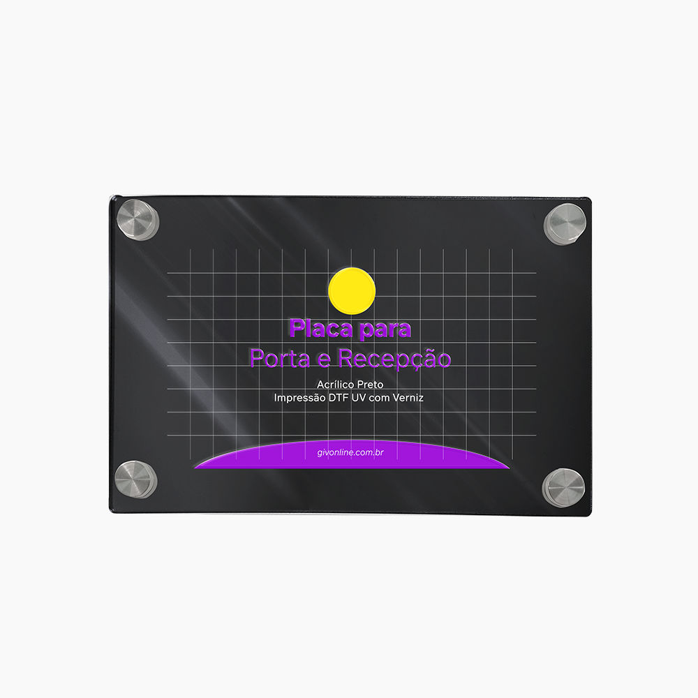 Placa Para Porta e Recepção