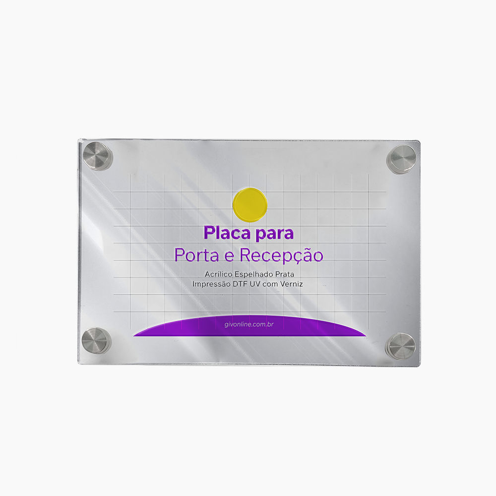 Placa Para Porta e Recepção