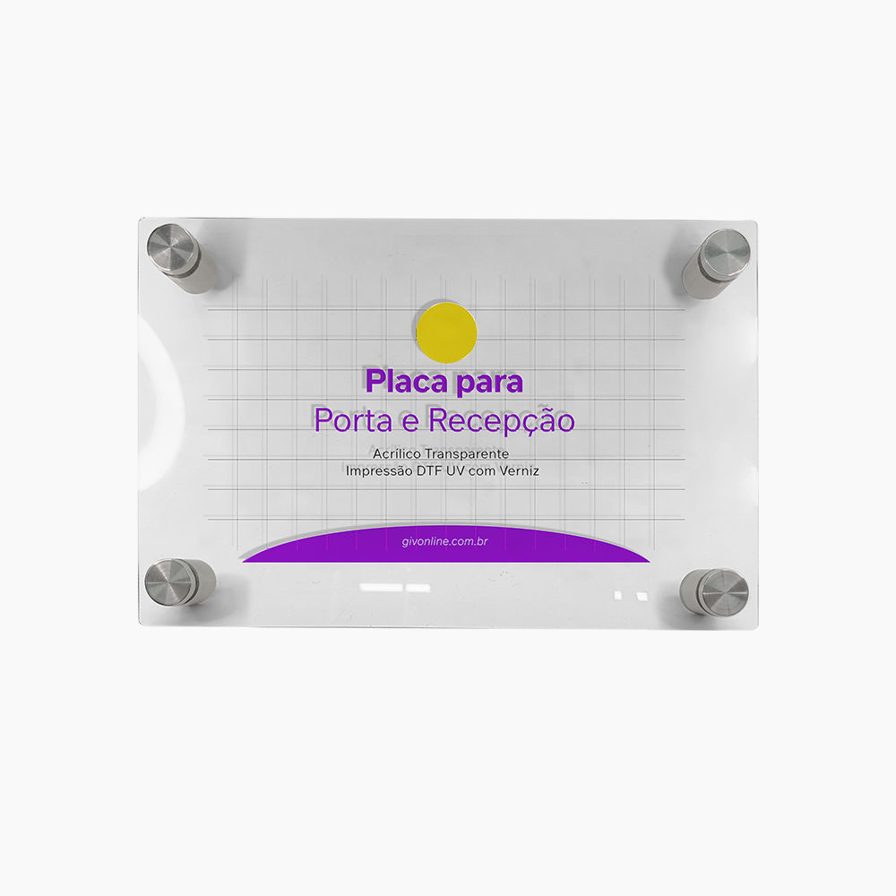 Placa Para Porta e Recepção