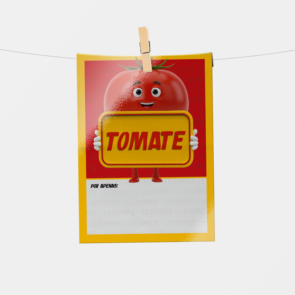 Plaquinha de Preço hortifrúti 