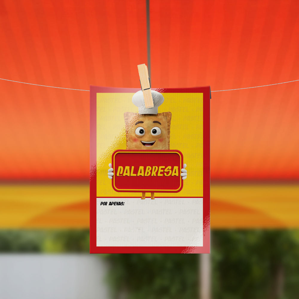 Plaquinha de Preço Pastel