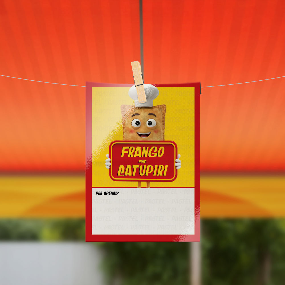 Plaquinha de Preço Pastel