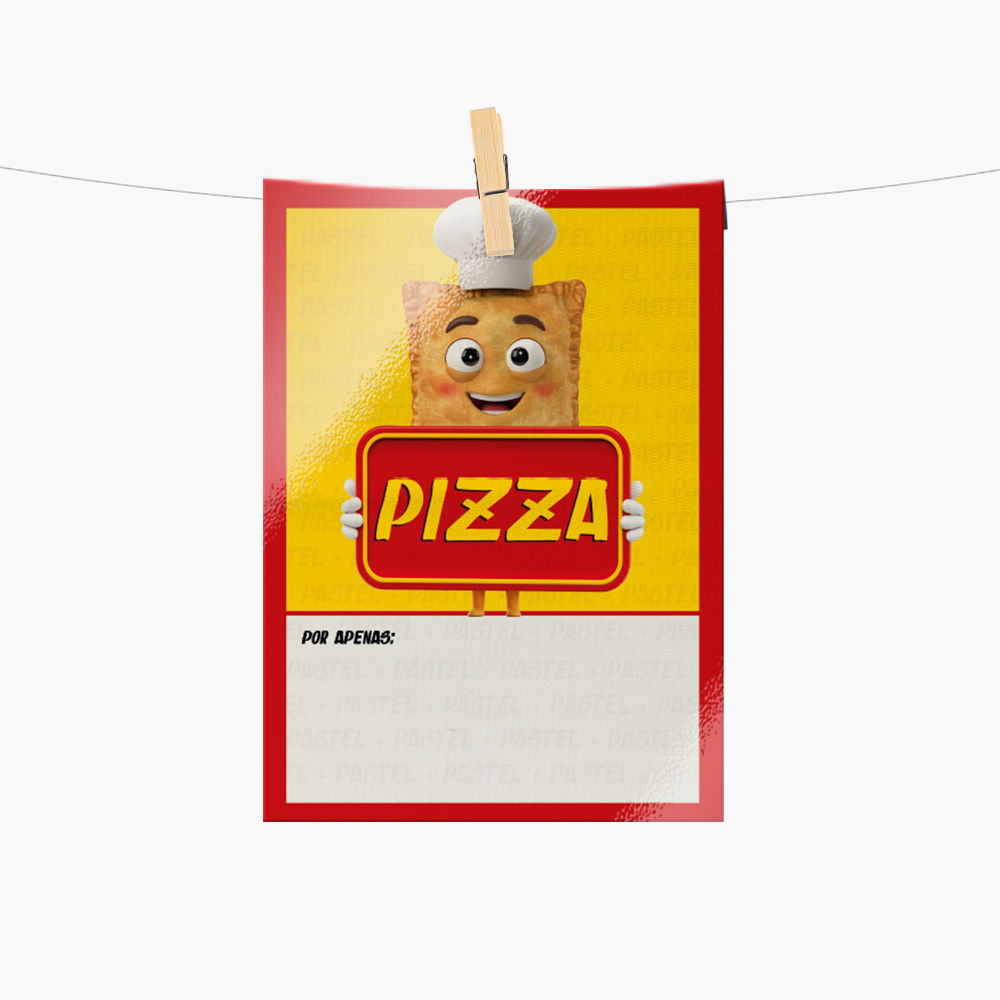 Plaquinha de Preço Pastel