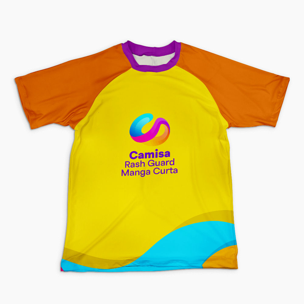 Rash Guard Masculino Manga Curta