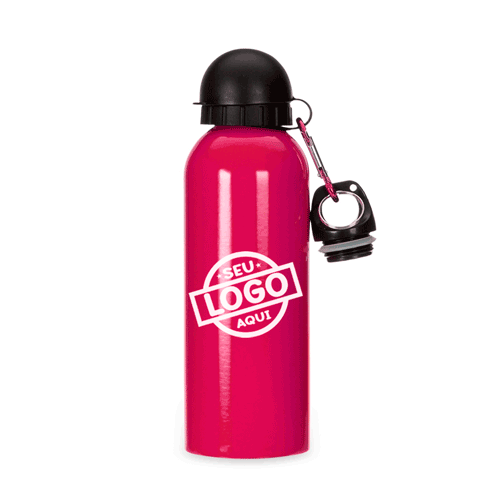 Squeeze com Bico e Mosquetão 500ml