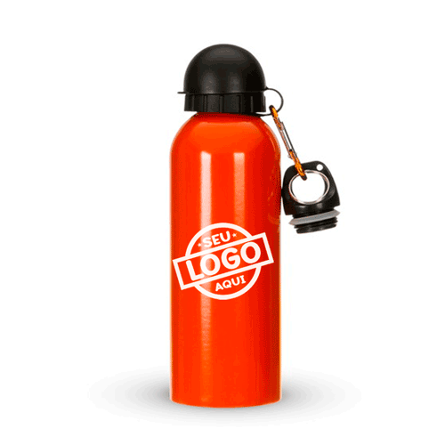 Squeeze com Bico e Mosquetão 500ml