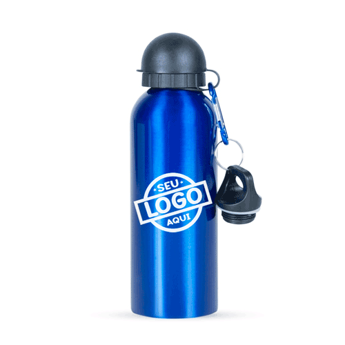 Squeeze com Bico e Mosquetão 500ml