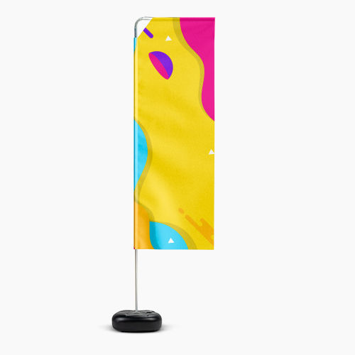 Wind Banner Kit Completo