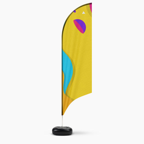 Wind Banner Completo para Piso G - Modelo Vela